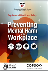 front cover of OHCOW guide to Mental Injury Toolkit: Psychosocial Health and Safety