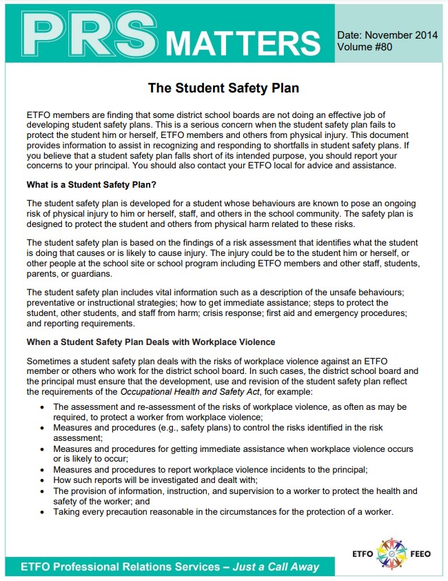 screenshot of PRS matters #80