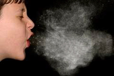 child sneezing